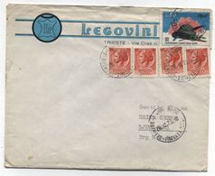 Italy TRIESTE ADVERTISING COVER TO Yugoslavia Ljubljana 1973 - Other & Unclassified