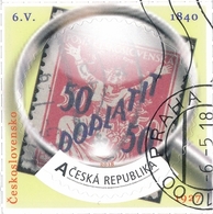 Czech Rep. / My Own Stamps (2018) 0795 (o): The World Of Philately - Postage Stamps Printing Errors: Czechoslovakia 1927 - Usados