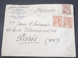 ARGENTINE - Enveloppe Commerciale De Buenos Aires Pour Paris En 1939 - L 16751 - Storia Postale