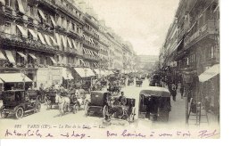 Cpa Paris La Rue De La Paix - Arrondissement: 09
