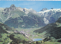 SUISSE,SCHWEIZ,SVIZZERA,S WITZERLAND,HELVETIA,SWISS ,OBWALD,ENGELBERG,vue Aerienne - Engelberg