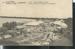 C.  Du Dr. Stibbe 1986  : N° 43 Vue: 44  Léopoldville: Le Port; Vue Des Magasins Et Ateliers - Stamped Stationery