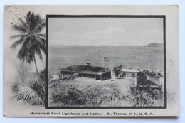 Muhlenfeldt Point Lighthouse And Station, St. Thomas, Virgin Islands V.I., U.S.A. - Virgin Islands, US