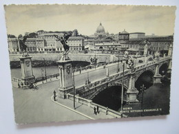 Roma. Ponte Vittorio Emanuele II. Cesare Capello - Bruggen