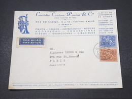 PORTUGAL - Enveloppe Commerciale De Lisboa Pour Paris En 1958 - L 16850 - Covers & Documents