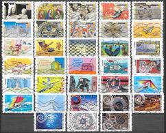 Poste 2013/2014-Lot De 33 Timbres (séries Incomplètes)--OBL - Altri & Non Classificati