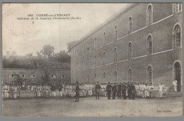 CPA 59 - Condé Sur L'Escaut - Intérieur De La Caserne D'Infanterie - Conde Sur Escaut