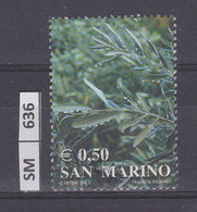 SAN MARINO      2002	I Colori Della Vita, 0,50  Usato - Oblitérés