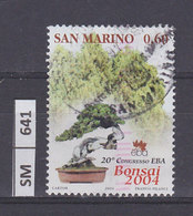SAN MARINO      2004	Bonsai  0,60 Usato - Used Stamps