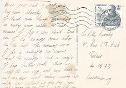 Greenland 2001 Uulissat Queen Margret Viewcard - Briefe U. Dokumente