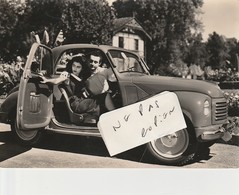 BERGAMO  - Couple D'amoureux Dans Une Fiat 500 En 1954 ( Carte-photo ) - Bergamo