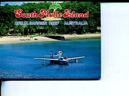 (Booklet 83) Postcard Booklet - Mint / Neuf - QLD - South Molle Island And Seaplane - Great Barrier Reef