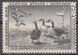 UNITED STATES   SCOTT NO. RW25    MNH    YEAR  1958 - Duck Stamps