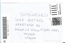 IR081  - ITALIEN -  Einschreiben 2018 - 2011-20: Cartas & Documentos