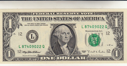 Federal Reserve Note, One Dollar 1995 - Billetes De La Reserva Federal (1928-...)