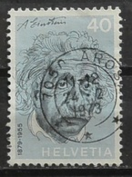1972 Schweiz  Nr. 982 .o  Siehe Bild/Scan  (GA/13 - Albert Einstein