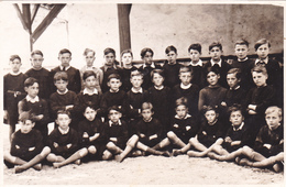 CARTE PHOTO,ECOLE,CLASSE,1938,07,LAURAC,LAURAC EN VIVARAIS,ARDECHE,SERDIEU,GARCON SERIEUX - Altri Comuni
