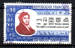 FRANCE. N°1734 De 1972 Oblitéré. Champollion. - Egyptologie