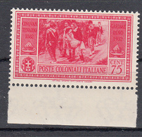 Emissioni Generali - Cinquantenario Garibaldino (1932) - 75 Cent. ** - Emisiones Generales