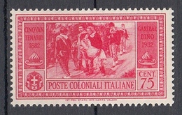 Emissioni Generali - Cinquantenario Garibaldino (1932) - 75 Cent. ** - Emisiones Generales