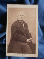 CDV Photo R. Torra à St Junien (Hte Vienne) -  Homme Assis (J. M. De Capuis) Datée 1872 L379 - Old (before 1900)