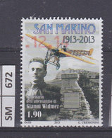 SAN MARINO   2013	Gianni Widmer, Usato - Used Stamps