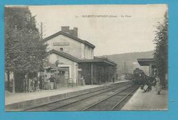 CPA 51 - Chemin De Fer Arrivée D'un Train En Gare De NOGENT-L'ARTAUD  02 - Autres & Non Classés