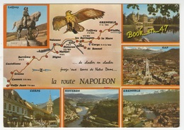 {57259} La Route Napoléon , Plan Carte Et Multivues ; Gap Grenoble Sisteron Corps Laffrey - Cartes Géographiques