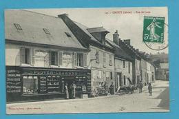 CPA Belle Devanture Commerce Rue De Laon CROUY 02 - Sonstige & Ohne Zuordnung