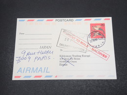 JAPON - Entier Postal Pour La France - L 16942 - Postcards