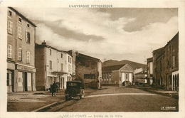 63 - VIC LE COMTE - PUY DE DOME - ENTREE DE LA VILLE - VOIR SCANS - Vic Le Comte