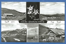 Gindlalm,ca.1960,Mehrbildkarte,Schliersee, - Schliersee