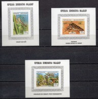 MADAGASCAR Insectes, Insecte, Insect, Insects, Insectos, Insekten, YVERT N° 1425/27  Feuilets De Luxe **. MNH - Other & Unclassified