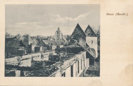 62) Hénin - Carte Allemande - Eglise - Ruines - 1915 - 1.WK - WW1 - Guerre 14/18 (scan Recto/verso) - Henin-Beaumont