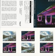 FEROE ISLANDS/ FAROE/ FÄRÖER/ FØROYAR - EUROPA 2018 - "PUENTES.- BRIDGES - BRÜCKEN - PONTS" - CARNET Con 3 SERIES Tipo C - 2018