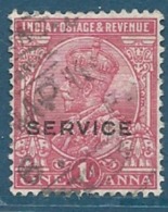 Inde Anglaise   - Service    -    Yvert N°   99  Oblitéré          - Bce 14728 - 1936-47 Koning George VI