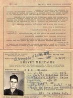 VP12.015 - GENNEVILLIERS - Brevet Militaire Soldat PIC Claude Au 47 ème Bataillon De Transmissions - Documenten