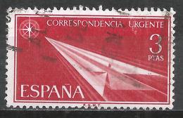 Spain 1965. Scott #E23 (U) ''Flight'' URGENTE  *Complete Issue* - Espresso