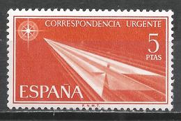 Spain 1965. Scott #E24 (M) ''Flight'' URGENTE - Expres