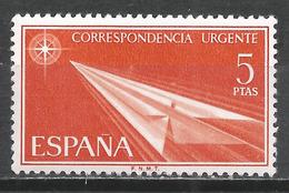 Spain 1965. Scott #E24 (M) ''Flight'' URGENTE - Correo Urgente