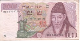 2190   KOREA  1000  WON - Corea Del Sur
