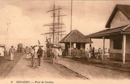 (65)  CPA  Conakry Warf De Conakry   (bon Etat) - Guinée Française