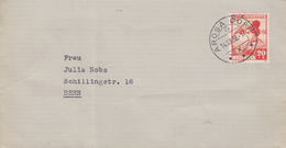 Enveloppe   SUISSE     PRO  JUVENTUTE    ROSA  DORF   1938 - Storia Postale