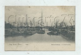 Gorinchem (Pays-Bas, Zuid-Holland) : Port Aux Péniches De Merwedesluis En 1905 (animé) PF. - Gorinchem