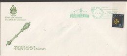 1966  Highway Safety, Traffic Signs  Sc 447   House Of Commons FDC - 1961-1970