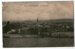 CPA  65    OSSUN   1906     VUE SUR LE VILLAGE - Ossun