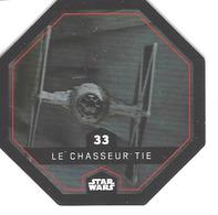 JETON LECLERC STAR WARS   N° 33 LE CHASSEUR TIE - Poder De La Fuerza