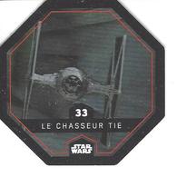 JETON LECLERC STAR WARS   N° 33 LE CHASSEUR TIE - Power Of The Force