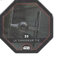 JETON LECLERC STAR WARS   N° 33 LE CHASSEUR TIE - Poder De La Fuerza