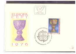 AU1327    -    KREMSMUENSTER  13.8.76     /      FDC    EUROPA CEPT 76 - 1976